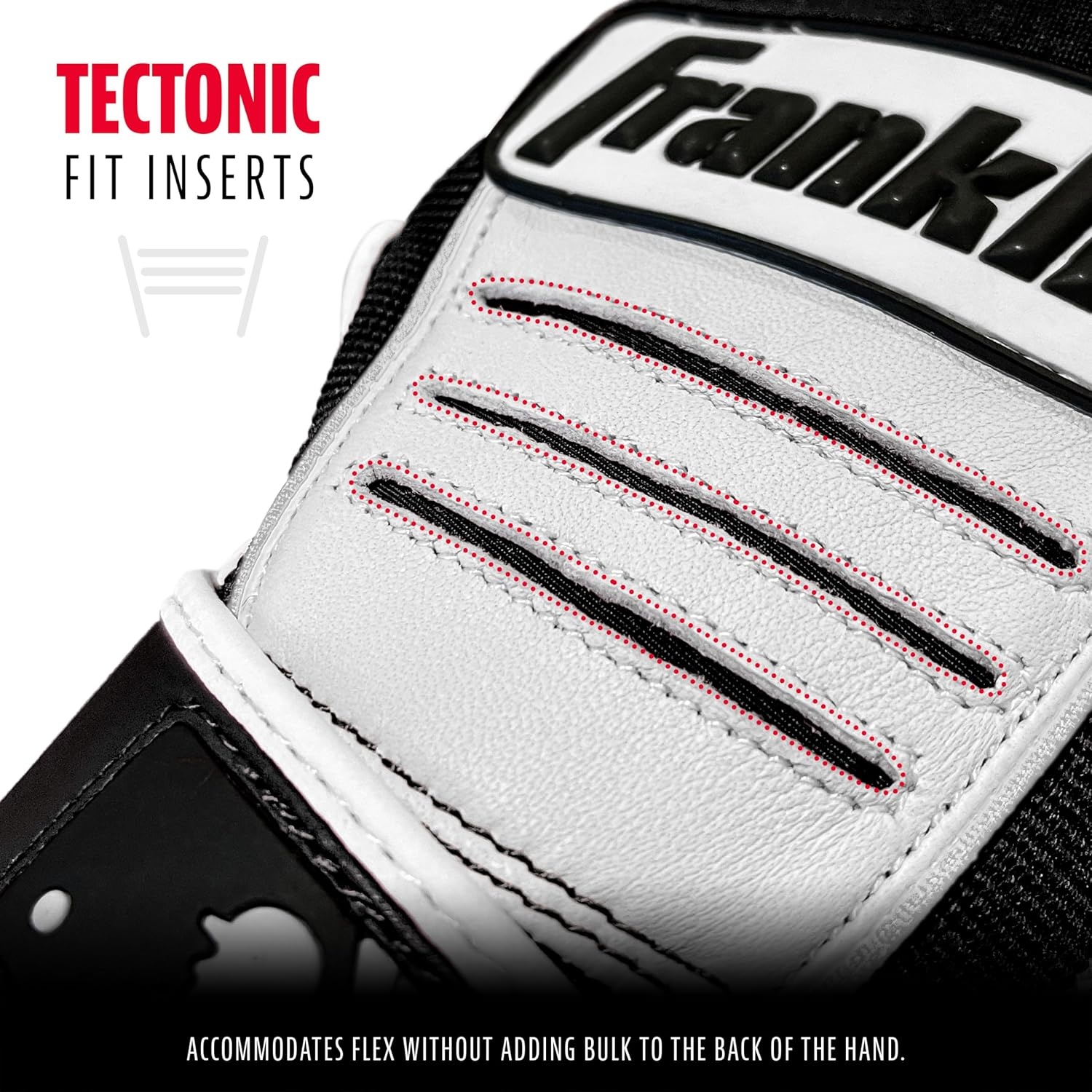 image:imageFranklin Sports MLB Baseball Batting Gloves  CFX Pro Youth and Adult  Baseball  Softball  Multiple Sizes  ColorsBlackPearl