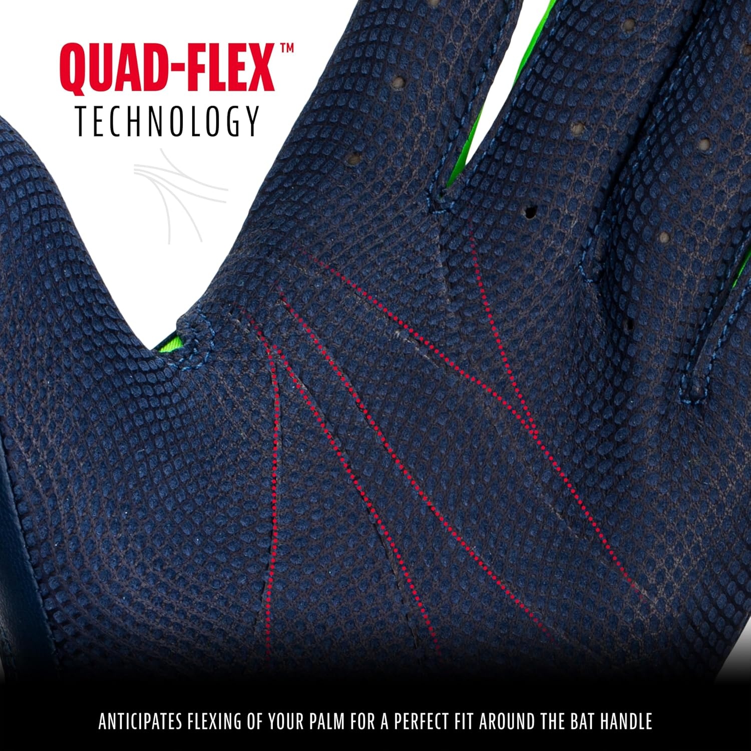 image:imageFranklin Sports MLB Baseball Batting Gloves  CFX Pro Youth and Adult  Baseball  Softball  Multiple Sizes  ColorsNavyGreen