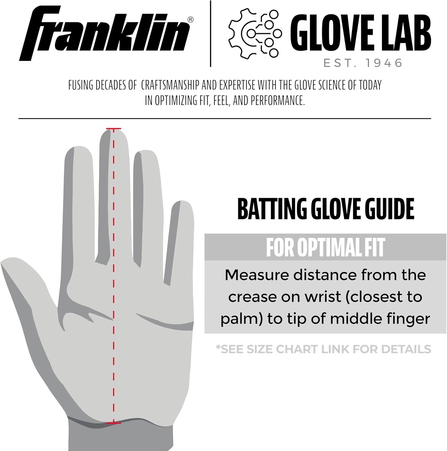 image:imageFranklin Sports MLB Baseball Batting Gloves  CFX Pro Youth and Adult  Baseball  Softball  Multiple Sizes  ColorsPurple