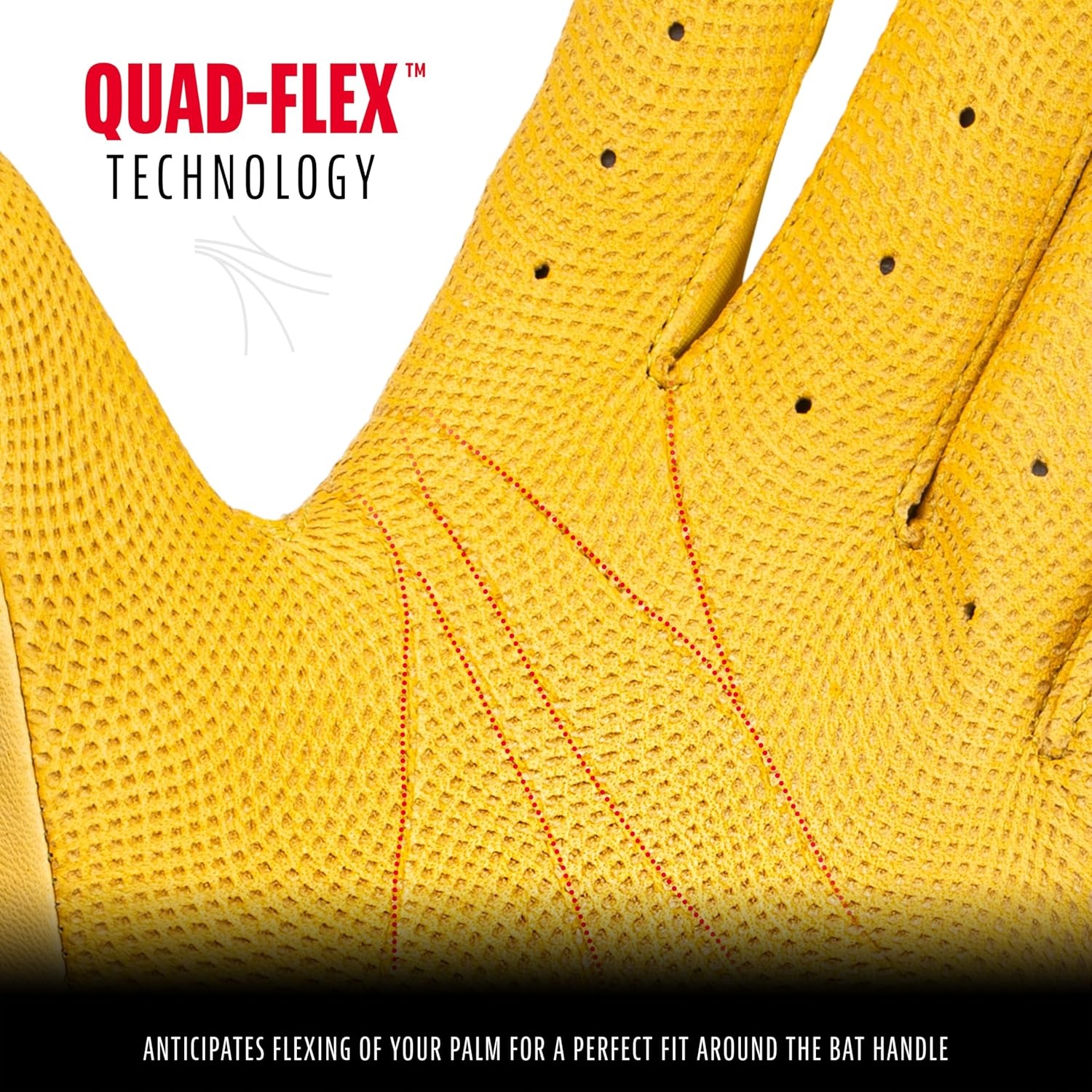 image:imageFranklin Sports MLB Baseball Batting Gloves  CFX Pro Youth and Adult  Baseball  Softball  Multiple Sizes  ColorsYellow Highlight