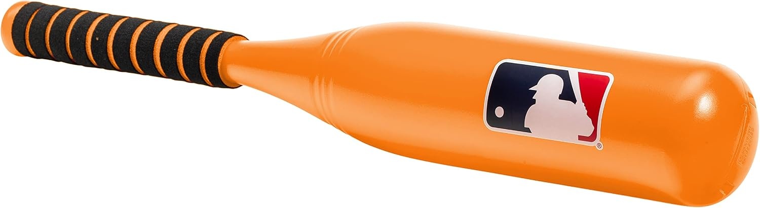 image:imageFranklin Sports MLB Jumbo Kids Plastic Baseball Bat  Backyard Bat with Large Barrel for Toddlers  Fat Plastic BatAssorted Colors May Vary