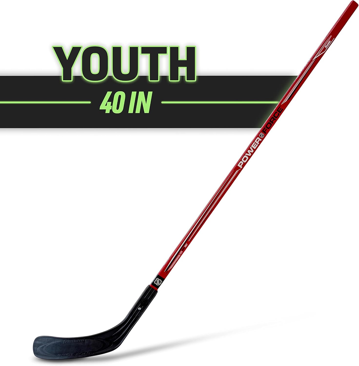 image:imageFranklin Sports NHL Kids Beginner Street Hockey  Goalie Sticks  Youth  Junior Hockey Sticks  Left  Right HandedBlueRedGrey  Assorted Colors
