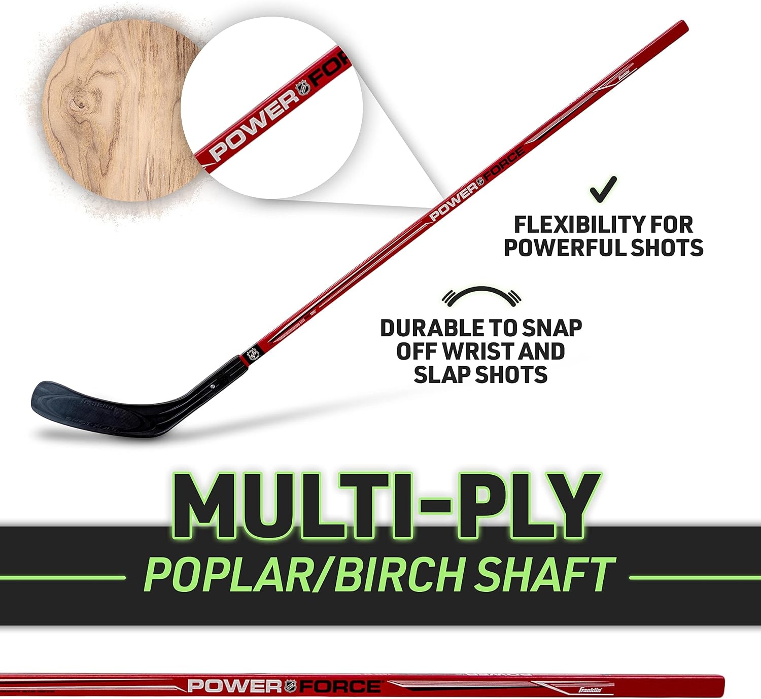 image:imageFranklin Sports NHL Kids Beginner Street Hockey  Goalie Sticks  Youth  Junior Hockey Sticks  Left  Right HandedBlueRedGrey  Assorted Colors