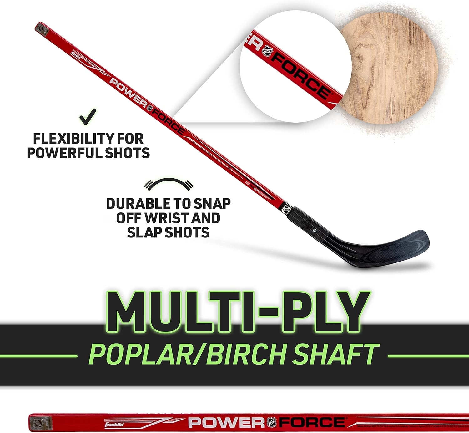 image:imageFranklin Sports NHL Kids Beginner Street Hockey  Goalie Sticks  Youth  Junior Hockey Sticks  Left  Right HandedBlueRedGrey  Assorted Colors