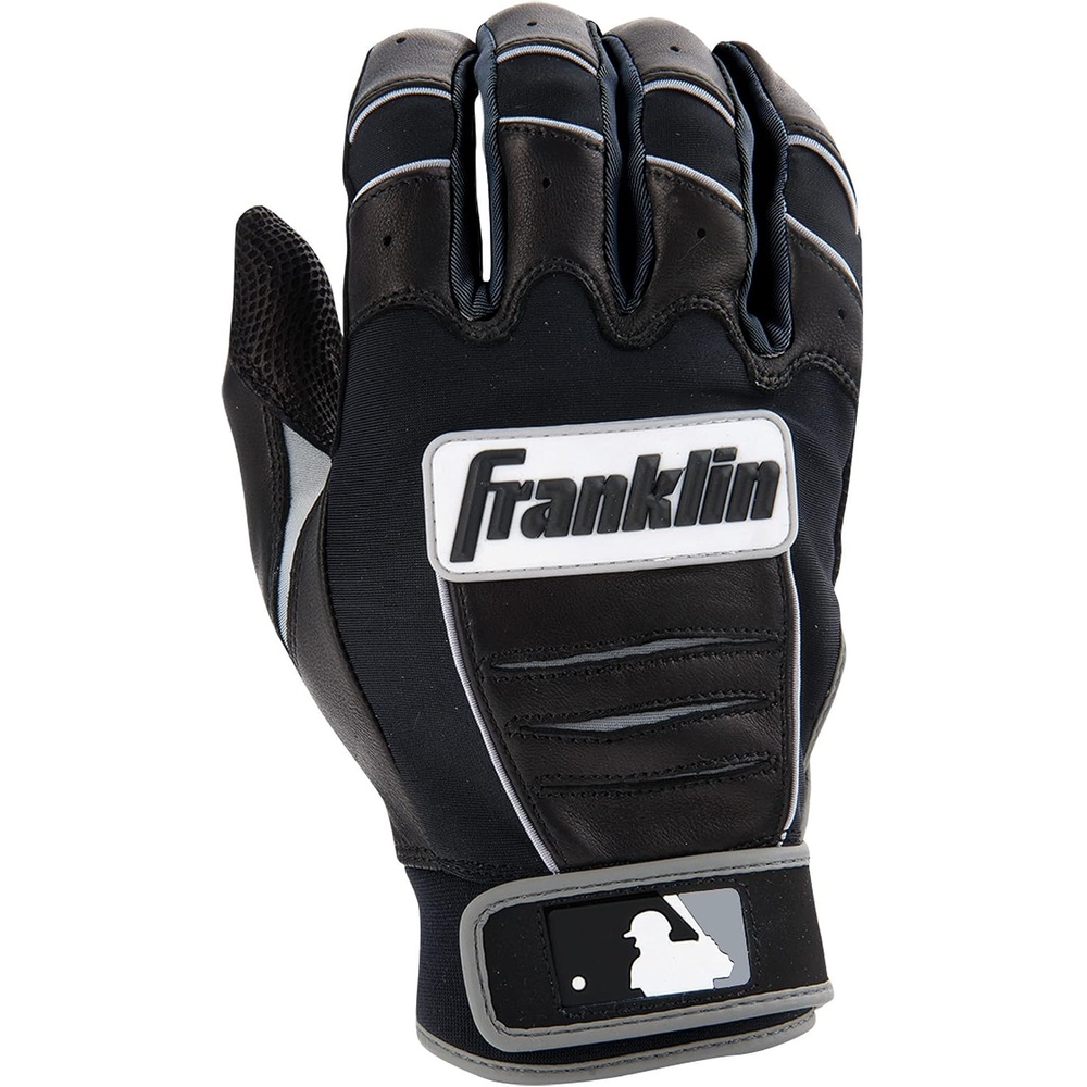 image:imageFranklin Sports MLB Baseball Batting Gloves  CFX Pro Youth and Adult  Baseball  Softball  Multiple Sizes  ColorsBlackBlack