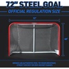 image:imageFranklin Sport HX Pro Professional Steel Hockey Goal  72