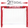 image:imageFranklin Sports  NHL Kids Folding Hockey Goals Set  2 Street Hockey amp Knee Hockey Goals  2 Adjustable Youth Hockey Sticks 2 Knee Hockey Sticks 2 Mini Hockey Balls  1 Street Hockey BallGoals Set