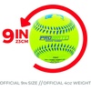 image:imageFranklin Sports  Pro Brite  Neon Rubber Teeball  MLB  Youth Tball  Baseball  Softball  Indoor amp Outdoor Use12 pack