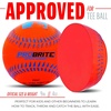 image:imageFranklin Sports  Pro Brite  Neon Rubber Teeball  MLB  Youth Tball  Baseball  Softball  Indoor amp Outdoor Use3 pack
