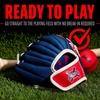 image:imageFranklin Sports Air Tech Baseball Glove with Ball  Tee Ball  Soft Air Tech FoamNavyRed