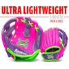 image:imageFranklin Sports Air Tech Baseball Glove with Ball  Tee Ball  Soft Air Tech FoamPinkPurple
