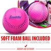 image:imageFranklin Sports Air Tech Baseball Glove with Ball  Tee Ball  Soft Air Tech FoamPinkPurple