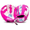 image:imageFranklin Sports Air Tech Baseball Glove with Ball  Tee Ball  Soft Air Tech FoamWhitePink