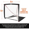 image:imageFranklin Sports Backyard Lacrosse Goal  Kids Portable Mini Lacrosse Training Net  Lax Practice Equipment  Easy Assemble Lax Goal for Practice  Perfect for Youth Training  4 Feet x 4 Feet