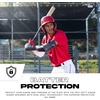 image:imageFranklin Sports Baseball  Softball Elbow Guard  PRT DST Series Adult Shield for Batting  Protective Elbow  Forearm Pad  Right  Left Hand Hitters  BlackGrey  One Size  Adult