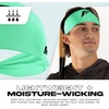 image:imageFranklin Sports Baseball  Softball Headband  Workout  Athletic Headbands for Men  Women  Sweat Wicking for Running  Exercise  One Size Fits MostMint