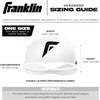 image:imageFranklin Sports Baseball  Softball Headband  Workout  Athletic Headbands for Men  Women  Sweat Wicking for Running  Exercise  One Size Fits MostWhite