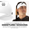 image:imageFranklin Sports Baseball  Softball Headband  Workout  Athletic Headbands for Men  Women  Sweat Wicking for Running  Exercise  One Size Fits MostWhite