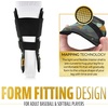 image:imageFranklin Sports Baseball  Softball Leg Guard  PRT Series Adult  Protective Leg  Ankle Guard  Toe Plate  One SizeCamoGold