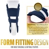 image:imageFranklin Sports Baseball  Softball Leg Guard  PRT Series Adult  Protective Leg  Ankle Guard  Toe Plate  One SizeNavy