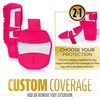 image:imageFranklin Sports Baseball  Softball Leg Guard  PRT Series Adult  Protective Leg  Ankle Guard  Toe Plate  One SizeOptic Pink