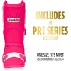 image:imageFranklin Sports Baseball  Softball Leg Guard  PRT Series Adult  Protective Leg  Ankle Guard  Toe Plate  One SizeOptic Pink