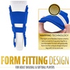 image:imageFranklin Sports Baseball  Softball Leg Guard  PRT Series Adult  Protective Leg  Ankle Guard  Toe Plate  One SizeRoyal