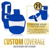 image:imageFranklin Sports Baseball  Softball Leg Guard  PRT Series Adult  Protective Leg  Ankle Guard  Toe Plate  One SizeRoyal