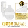image:imageFranklin Sports Baseball  Softball Leg Guard  PRT Series Adult  Protective Leg  Ankle Guard  Toe Plate  One SizeWhiteGold