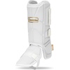 image:imageFranklin Sports Baseball  Softball Leg Guard  PRT Series Adult  Protective Leg  Ankle Guard  Toe Plate  One SizeWhiteGold