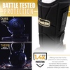 image:imageFranklin Sports Baseball  Softball Leg Guard  PRT Series Adult  Protective Leg  Ankle Guard  Toe Plate  One SizeWhiteGold