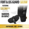 image:imageFranklin Sports Baseball  Softball Leg Guard  PRT Series Adult  Protective Leg  Ankle Guard  Toe Plate  One SizeYellowRed