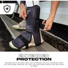 image:imageFranklin Sports Baseball  Softball Leg Guard PRT DST Series Adult Shin  Foot Shield for Batting  Protective Leg  Ankle Guard with Toe Plate  BlackGrey  One Size  Adult