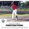 image:imageFranklin Sports Baseball  Softball Leg Guard PRT DST Series Youth Shin  Foot Shield for Batting  Protective Leg  Ankle Guard with Toe Plate  BlackGrey  One Size  Youth