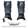 image:imageFranklin Sports Baseball  Softball Leg Guard PRT DST Series Youth Shin  Foot Shield for Batting  Protective Leg  Ankle Guard with Toe Plate  BlackGrey  One Size  Youth