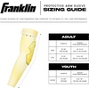 image:imageFranklin Sports Baseball  Softball Protective Arm Sleeve  PRT DST Series Adult Arm  Elbow Shield for Batting  Fielding  Right Arm  Left Arm  Black  SMVanilla