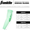 image:imageFranklin Sports Baseball  Softball Protective Arm Sleeve  PRT DST Series Adult Arm  Elbow Shield for Batting  Fielding  Right Arm  Left Arm  Black  SMMint