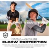 image:imageFranklin Sports Baseball  Softball Protective Arm Sleeve  PRT DST Series Adult Arm  Elbow Shield for Batting  Fielding  Right Arm  Left Arm  Black  SMBlack