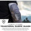 image:imageFranklin Sports Baseball  Softball Protective Arm Sleeve  PRT DST Series Adult Arm  Elbow Shield for Batting  Fielding  Right Arm  Left Arm  Black  SMBlack
