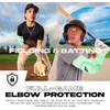 image:imageFranklin Sports Baseball  Softball Protective Arm Sleeve  PRT DST Series Adult Arm  Elbow Shield for Batting  Fielding  Right Arm  Left Arm  Black  SMMint