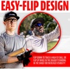 image:imageFranklin Sports Baseball  Softball Sunglasses  Mens  Womens Sports Sunglasses  Flip Up Shades  Non Flip GlassesBlack