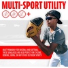 image:imageFranklin Sports Baseball  Softball Sunglasses  Mens  Womens Sports Sunglasses  Flip Up Shades  Non Flip GlassesBlack