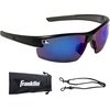 image:imageFranklin Sports Baseball  Softball Sunglasses  Mens  Womens Sports Sunglasses  Flip Up Shades  Non Flip GlassesBlack