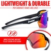 image:imageFranklin Sports Baseball  Softball Sunglasses  Mens  Womens Sports Sunglasses  Flip Up Shades  Non Flip GlassesBlackMulti