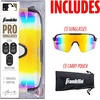 image:imageFranklin Sports Baseball  Softball Sunglasses  Mens  Womens Sports Sunglasses  Flip Up Shades  Non Flip GlassesBlackMulti