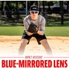 image:imageFranklin Sports Baseball  Softball Sunglasses  Mens  Womens Sports Sunglasses  Flip Up Shades  Non Flip GlassesWhite