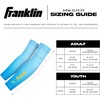 image:imageFranklin Sports Baseball Arm Sleeves  Baseball  Softball Arm Compression Sleeves for Boys  Girls  Multiple ColorsCarolina Blue
