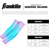 image:imageFranklin Sports Baseball Arm Sleeves  Baseball  Softball Arm Compression Sleeves for Boys  Girls  Multiple ColorsCotton Candy