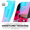 image:imageFranklin Sports Baseball Arm Sleeves  Baseball  Softball Arm Compression Sleeves for Boys  Girls  Multiple ColorsCotton Candy