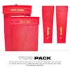 image:imageFranklin Sports Baseball Arm Sleeves  Baseball  Softball Arm Compression Sleeves for Boys  Girls  Multiple ColorsRed